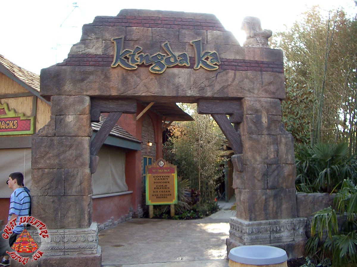 Kingda Ka Original Queue At Six Flags Great Adventure